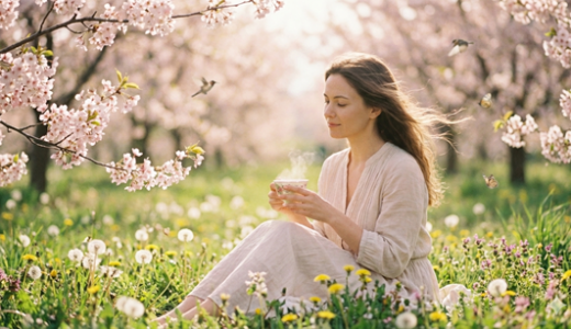 はじめの薬膳：「なんだかソワソワ、イライラ…」は春のサイン？心をふわっと軽くする“春のメンタル養生術”